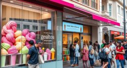 growing artisan gelato demand
