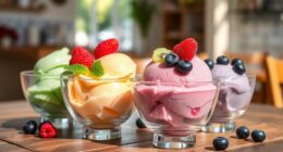 healthy low calorie gelato options