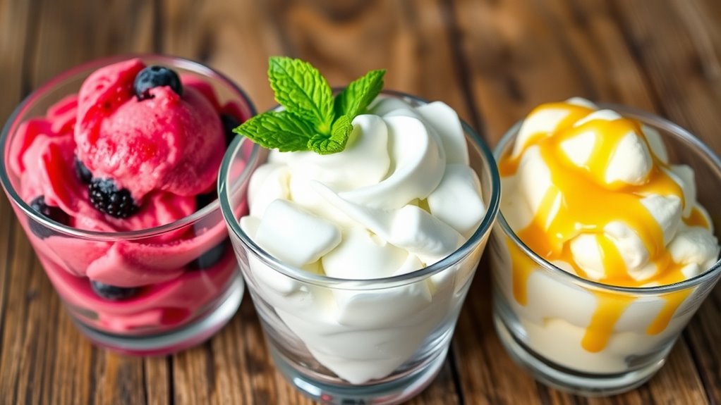 healthy low calorie gelato options