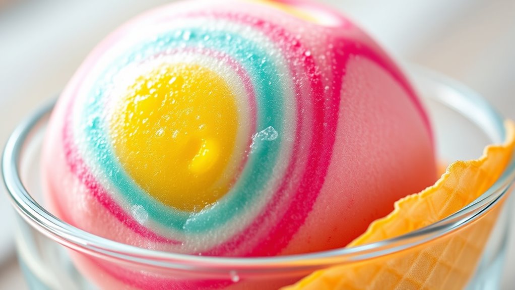 homemade smooth flavorful sorbet