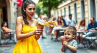 humorous ice cream mishaps