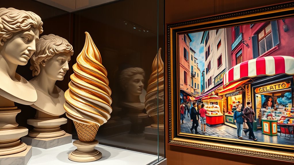 ice cream artworks