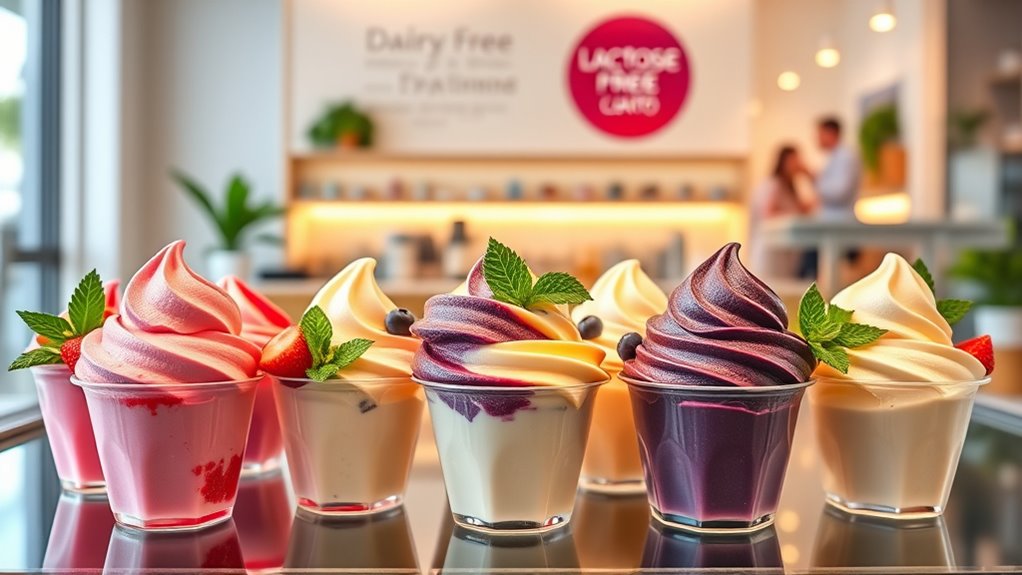 lactose free vegan gelato