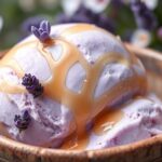 lavender honey spring gelato