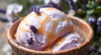 lavender honey spring gelato