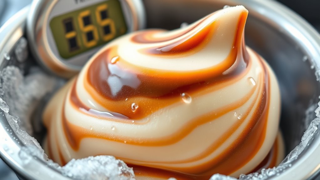 optimal gelato temperature control