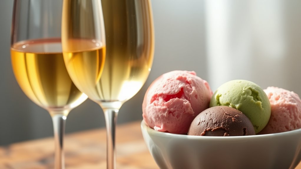 perfect gelato wine pairings