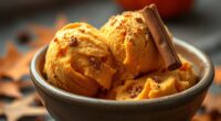 pumpkin spice gelato delights