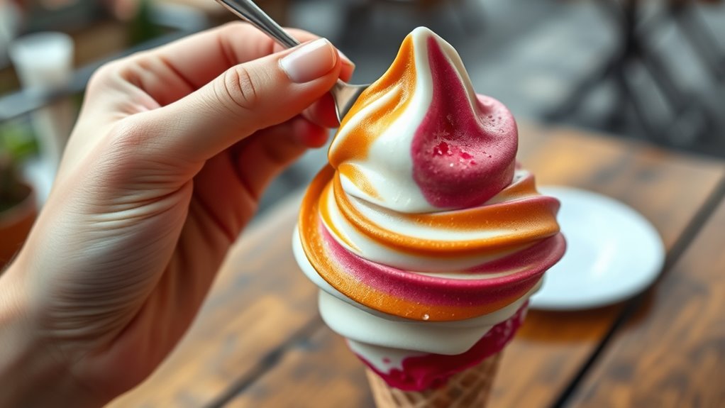 savor gelato slowly mindfully