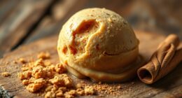 spiced holiday ice cream