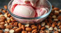 sweet nutty gelato pair