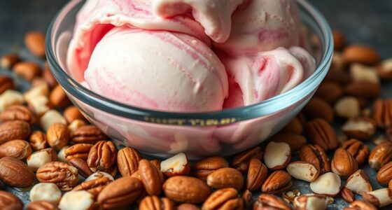 sweet nutty gelato pair