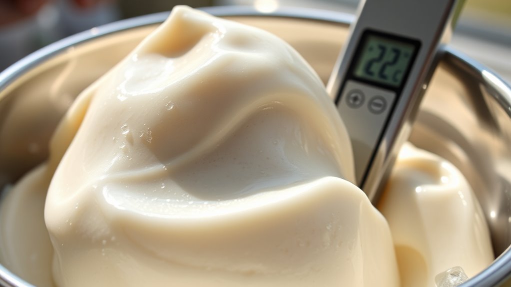temperature controls gelato texture