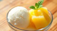 tropical summer sorbet flavors