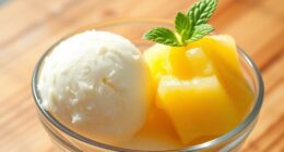tropical summer sorbet flavors