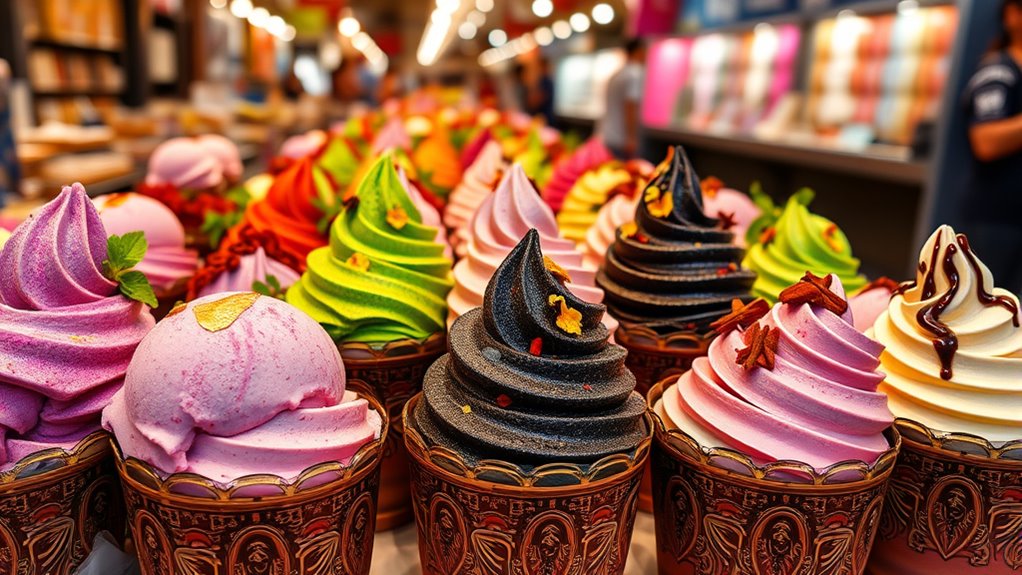 unique global gelato flavors