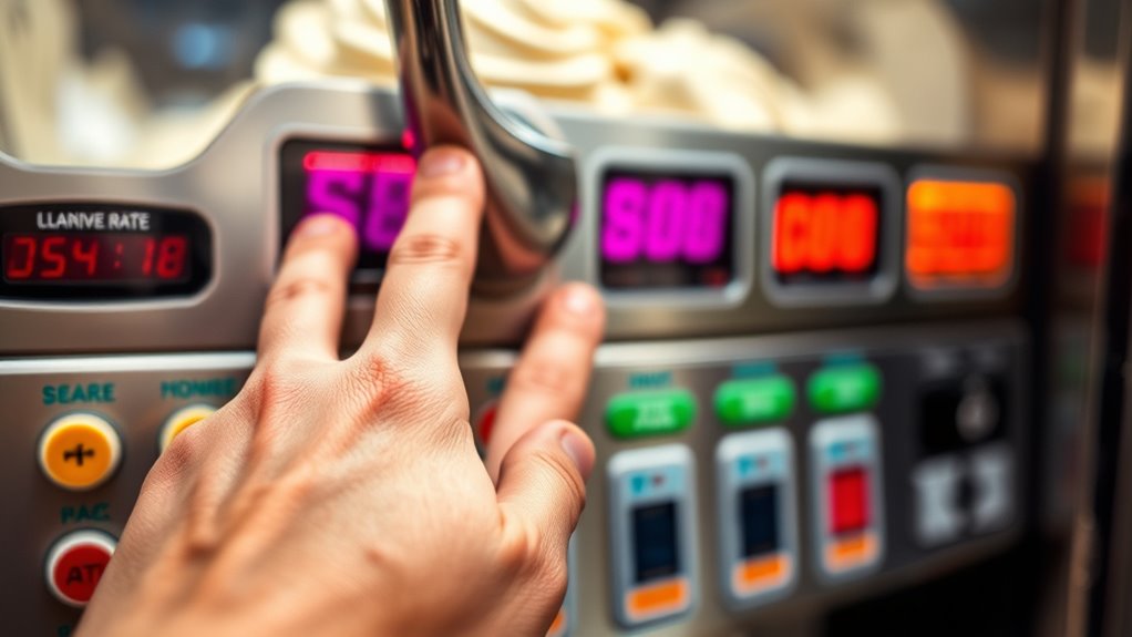 adjustable dispense settings