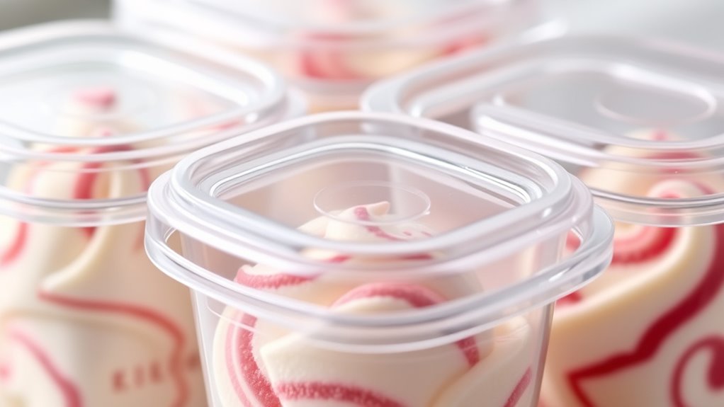airtight fresh ice cream
