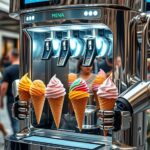 automated ice cream robots
