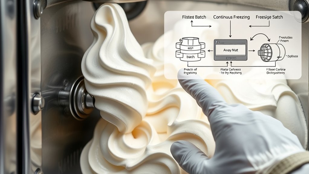 batch and continuous freezing