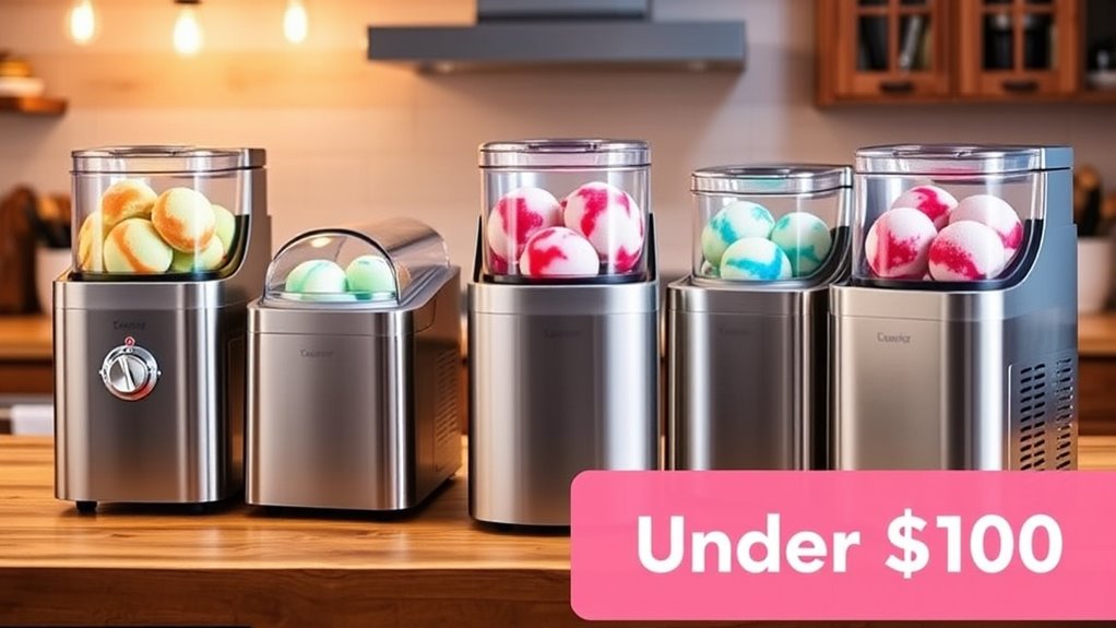choose easy functional ice cream maker