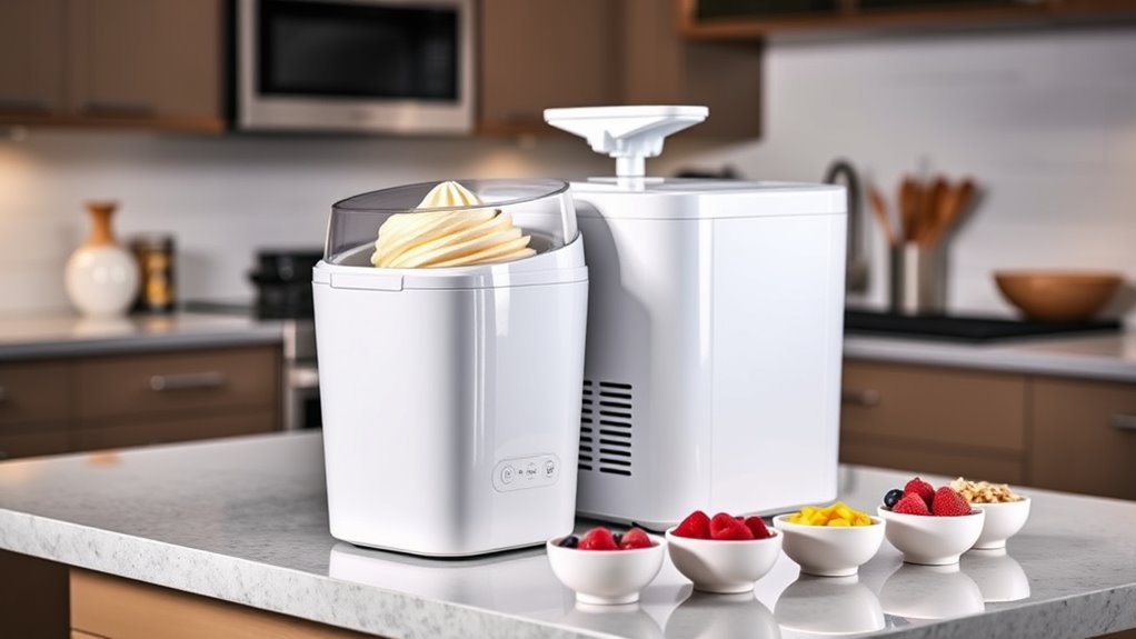 choosing compact ice cream maker