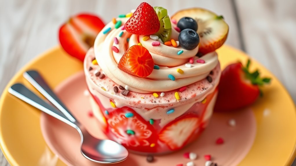 colorful nutritious interactive treats