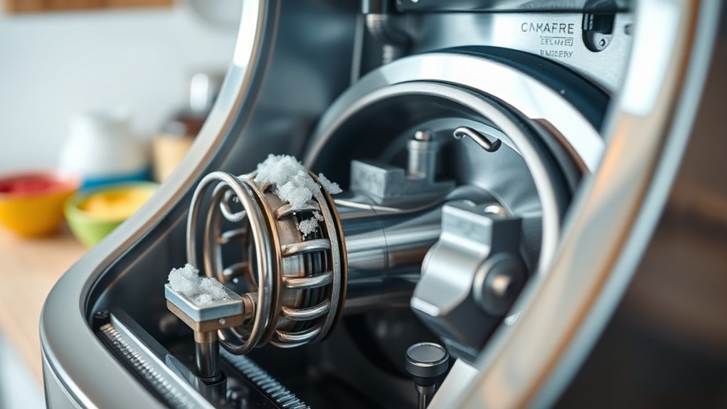 compressor drives cooling cycle