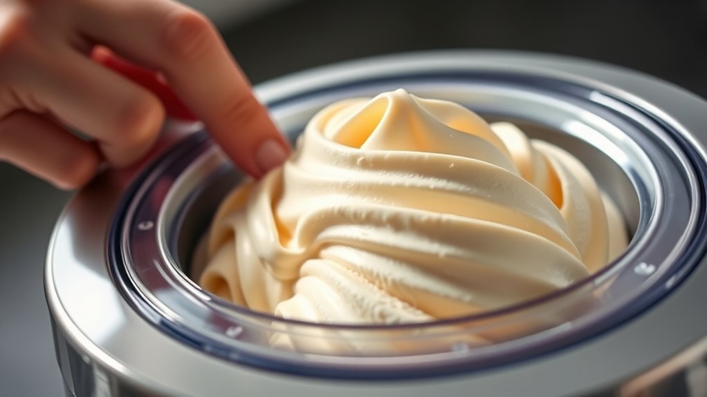 consistent creamy ice cream