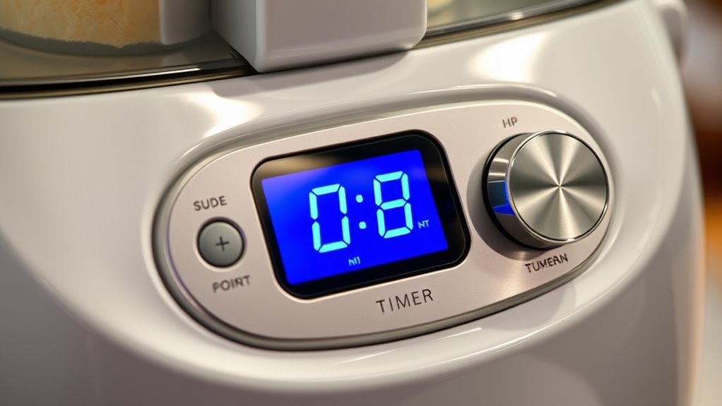 controls freezing and churning