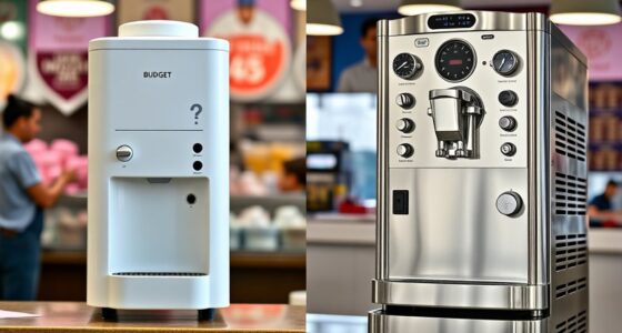 cost comparison of ice cream machines