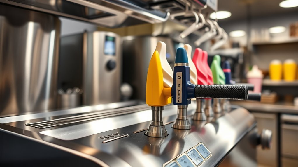 different soft serve machine types