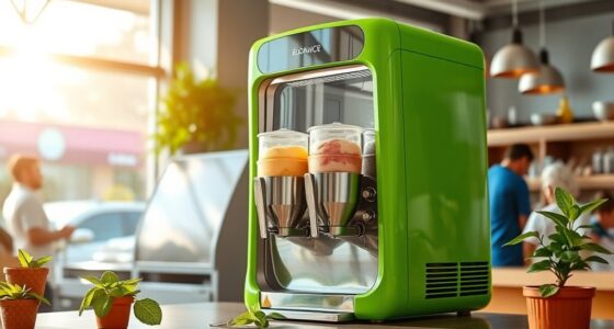 eco friendly ice cream machines