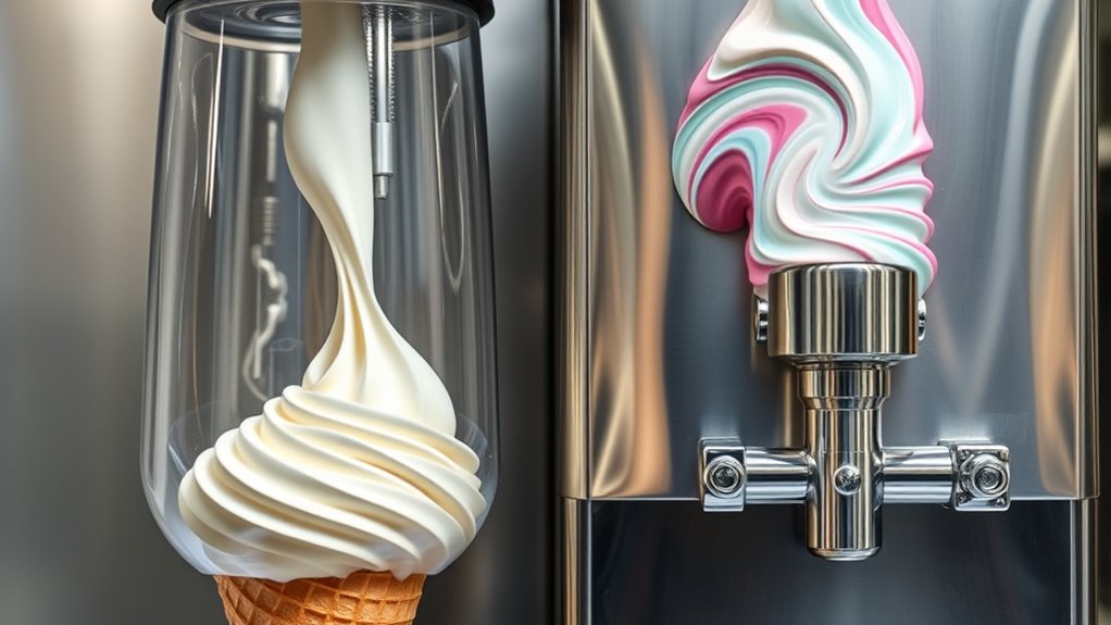 energy efficient soft serve machines