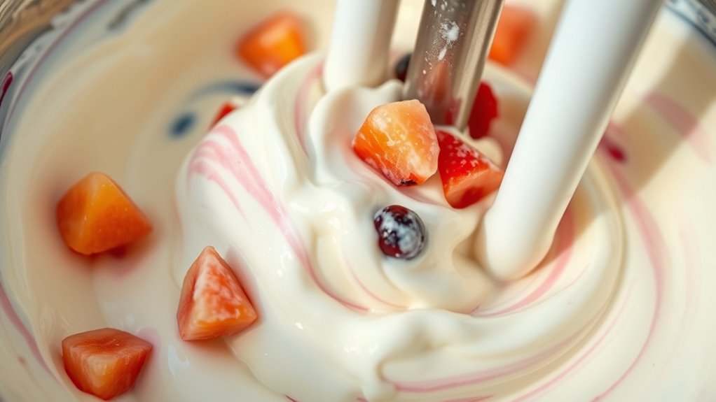 ensure even ingredient blending