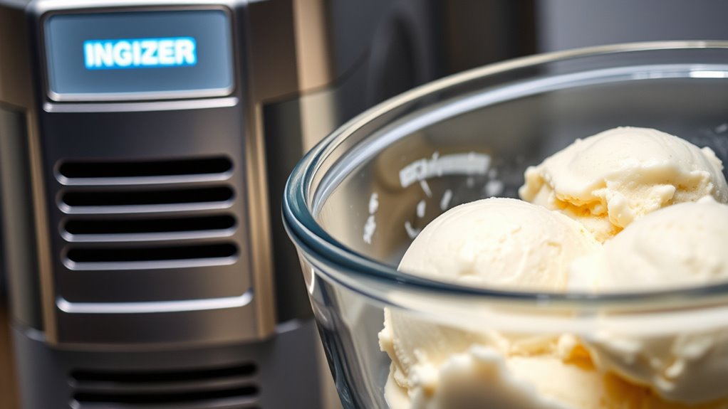 fast flexible ice cream making