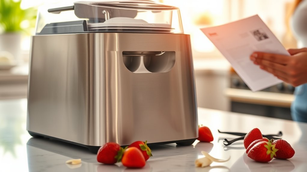 first time ice cream maker tips