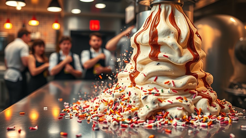 fix ice cream machine now