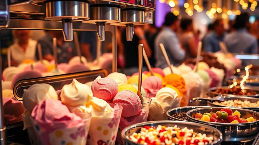 flavor variety and seasonal toppings