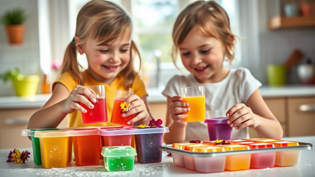 flavorful colorful icy treats