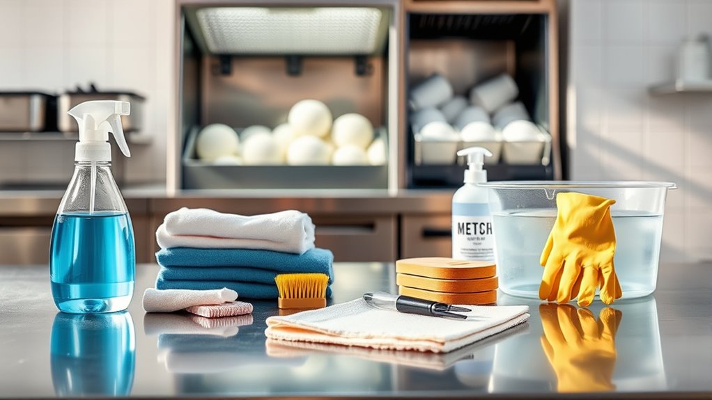 gather supplies and organize