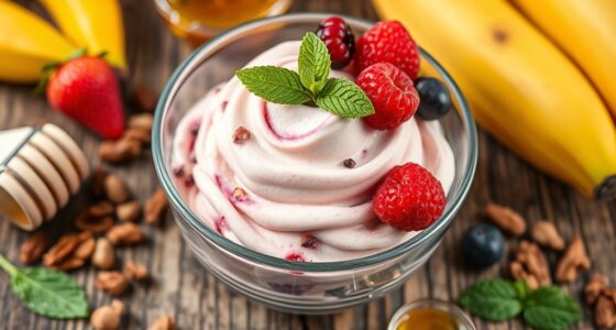 healthy homemade ice cream
