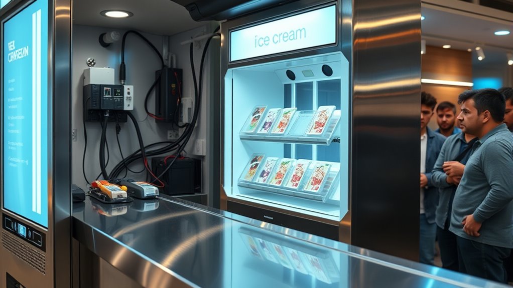 high tech ice cream limitations