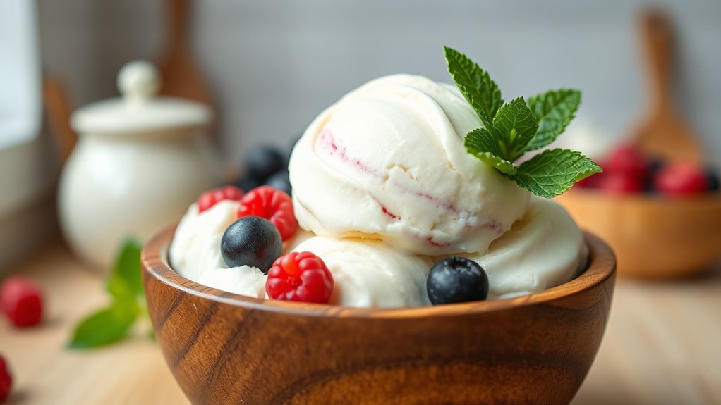 homemade vegan ice cream