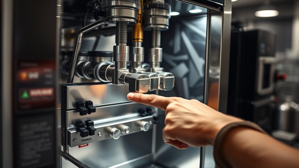 ice cream machine components