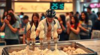 ice cream machine speed