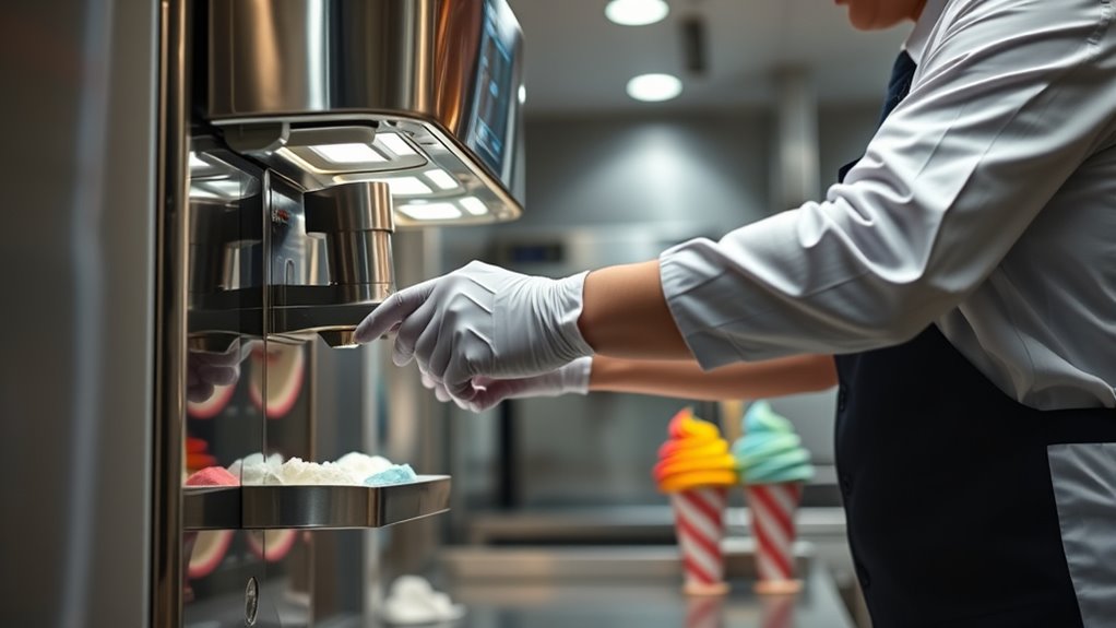 ice cream machine training