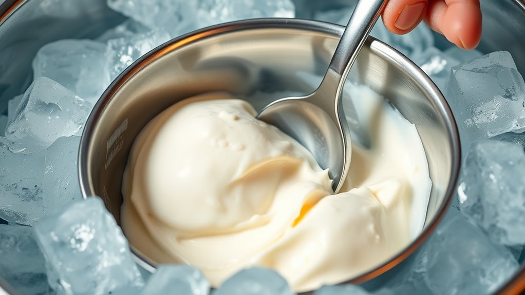 ice cream making speed