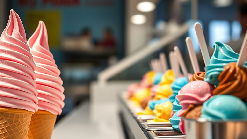 ice cream sales comparison