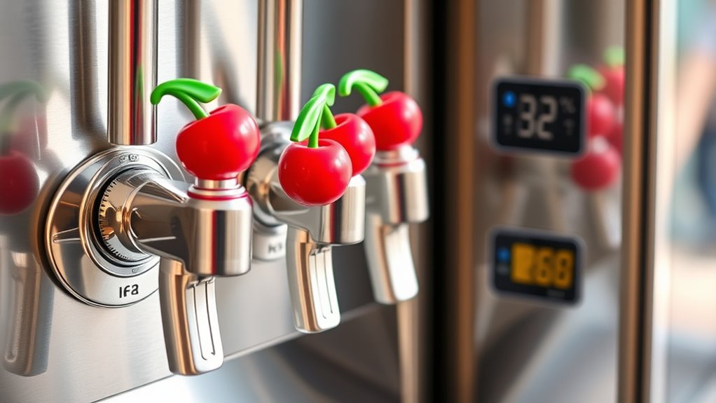 ice cream temperature control